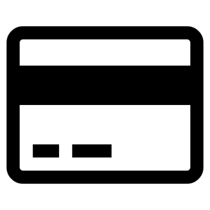 Simple Credit Card Icon
