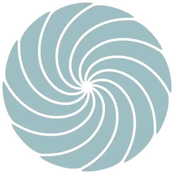 Blue Spiral Pattern Design