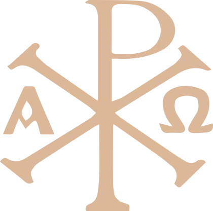Chi Rho Christian Religious Symbol