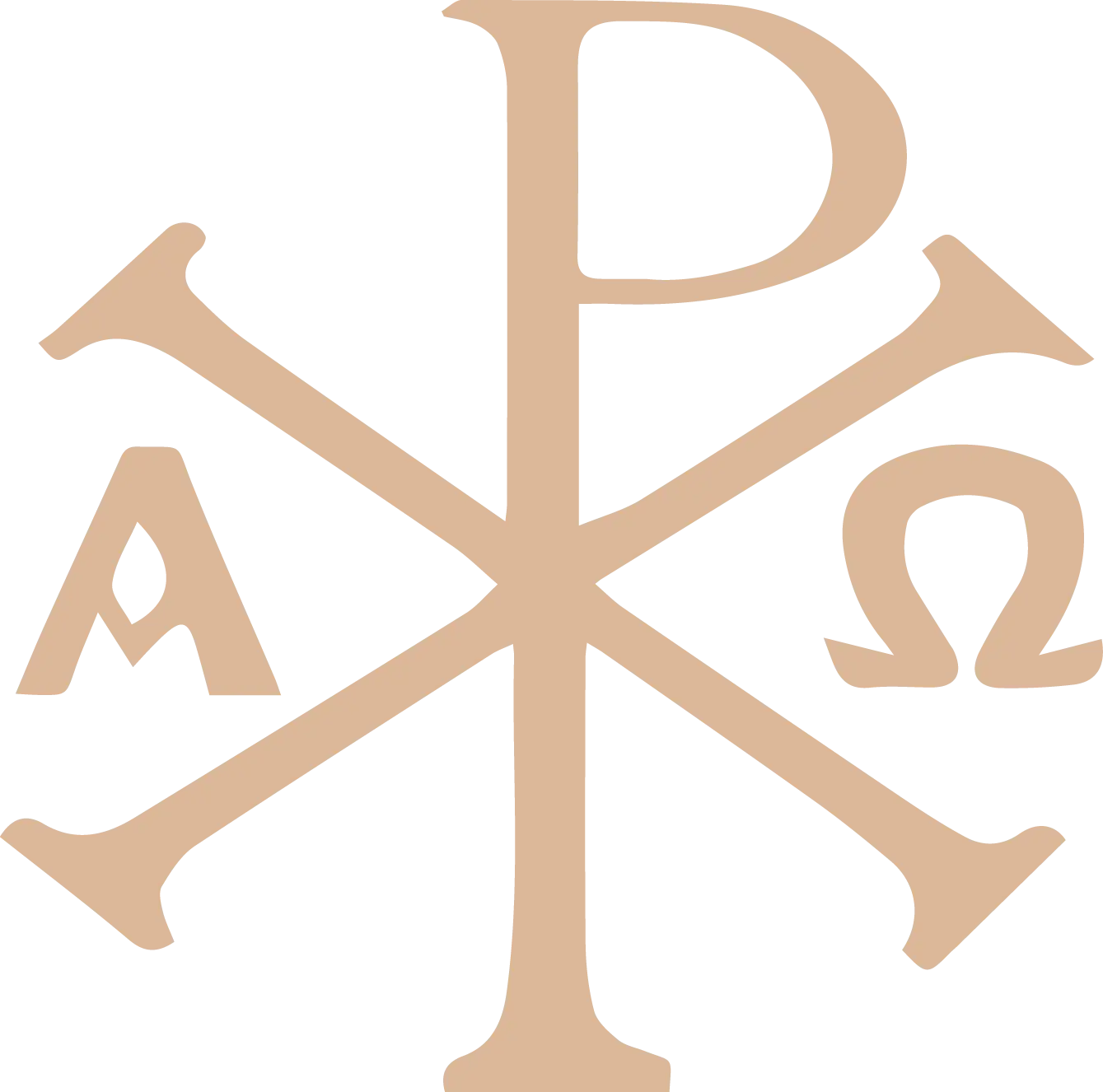 Chi Rho Christian Religious Symbol