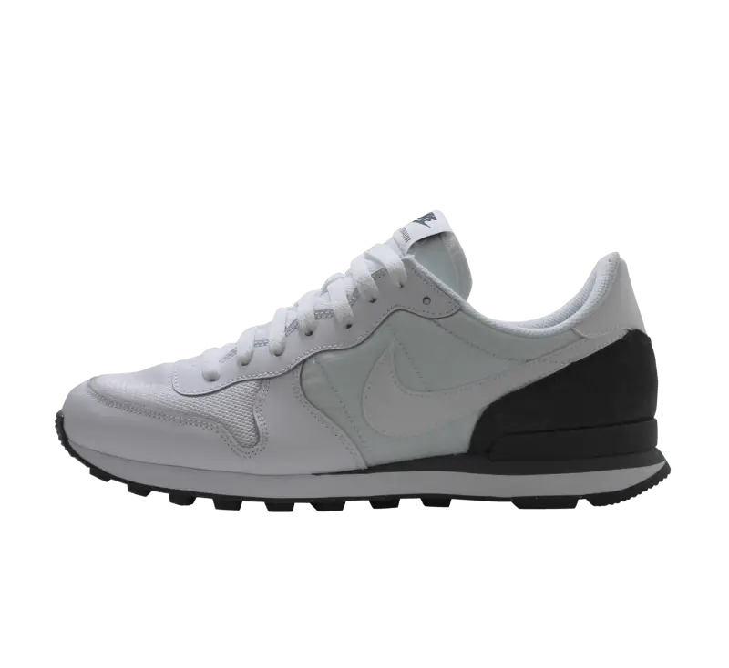White and Black Athletic Sneakers