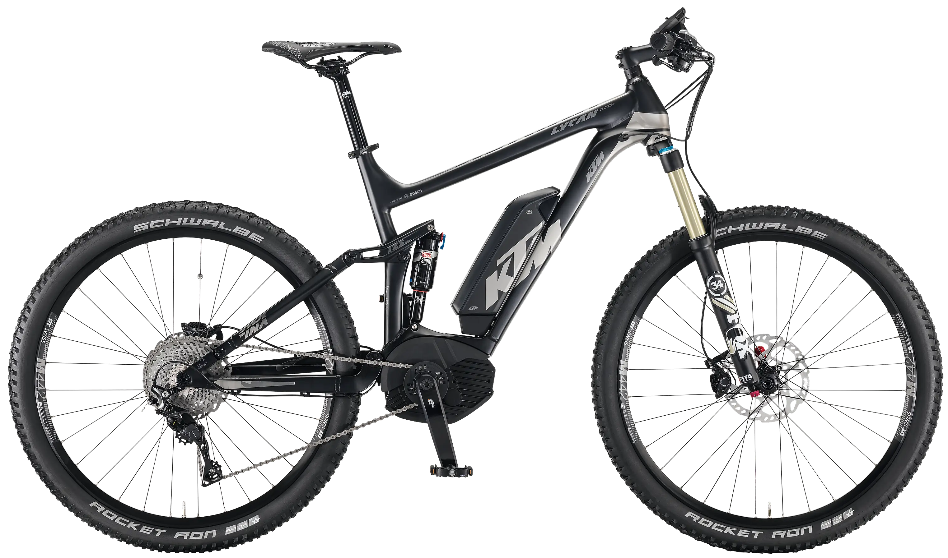 Black Electric Mountain Bike for Off-Road Adventures