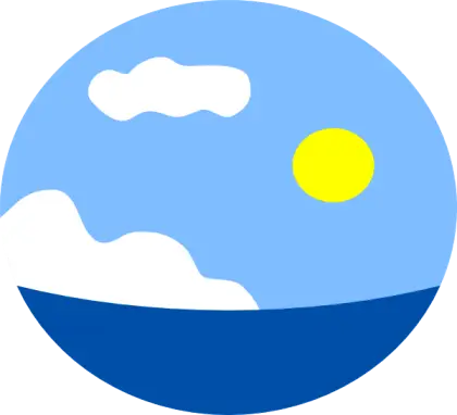 Minimalistic Sea and Sky Logo