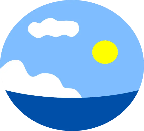 Minimalistic Sea and Sky Logo