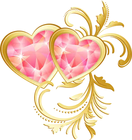 Romantic Heart Decoration for Valentine&#039;s Day