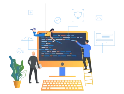 Collaboration in Programming with Computer Illustration
