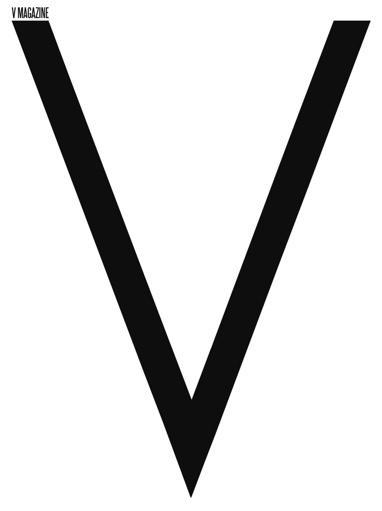 Black V Symbol