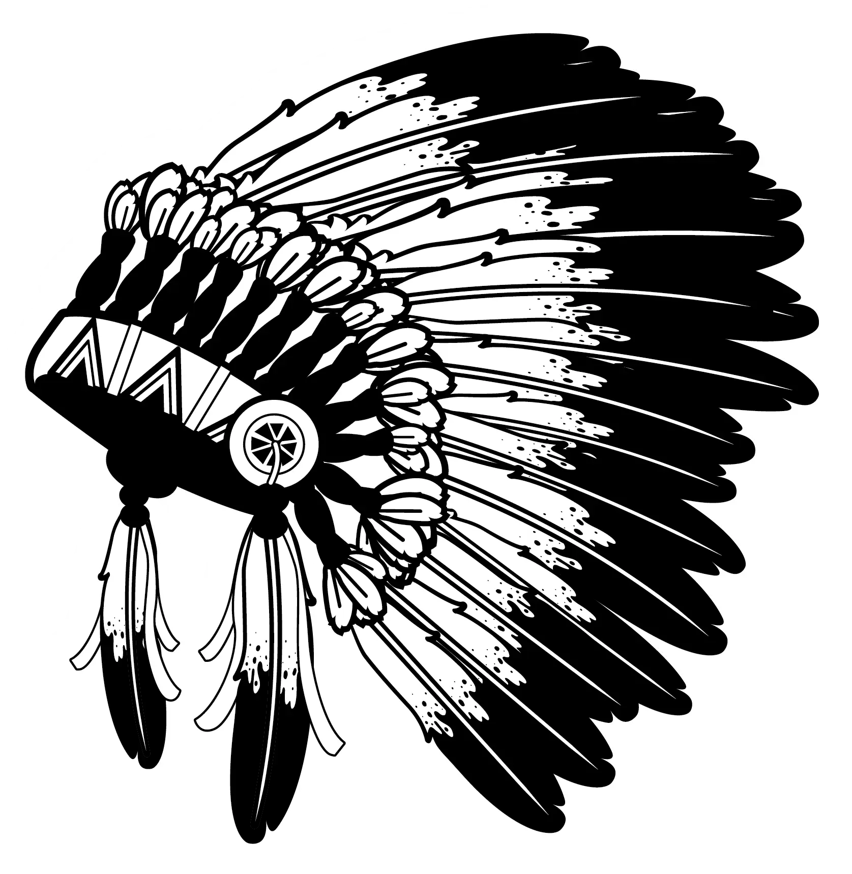 Traditional Feather Headdress