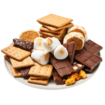 Delicious S&#039;mores Ingredients