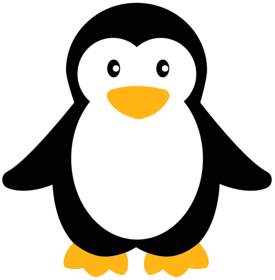 Cute Cartoon Penguin Illustration