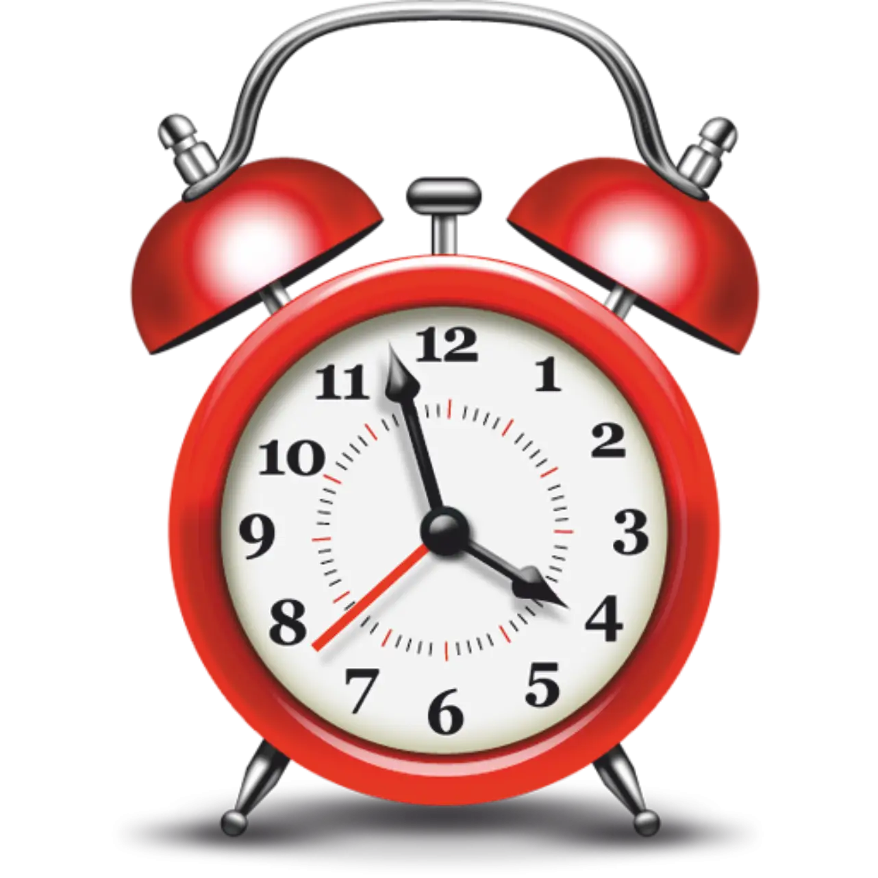 Retro Red Alarm Clock