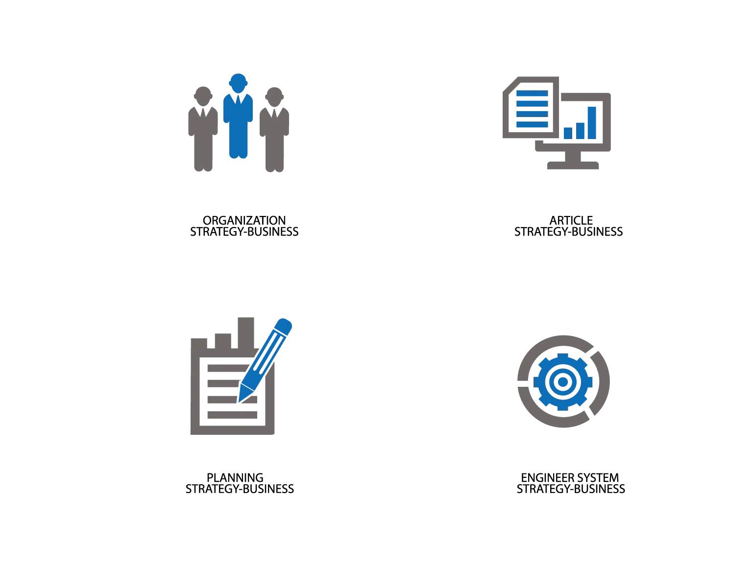 Business Strategy Icons