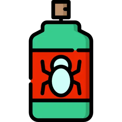 Insecticide Spray Bottle Illustration