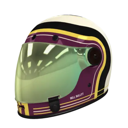 Modern Motorcycle Helmet with Visor
