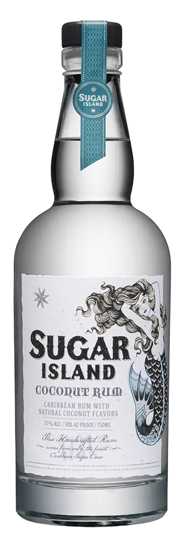 Sugar Island Coconut Rum Bottle