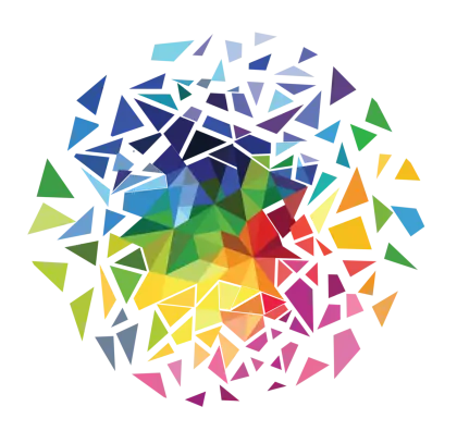Abstract Colorful Geometric Design