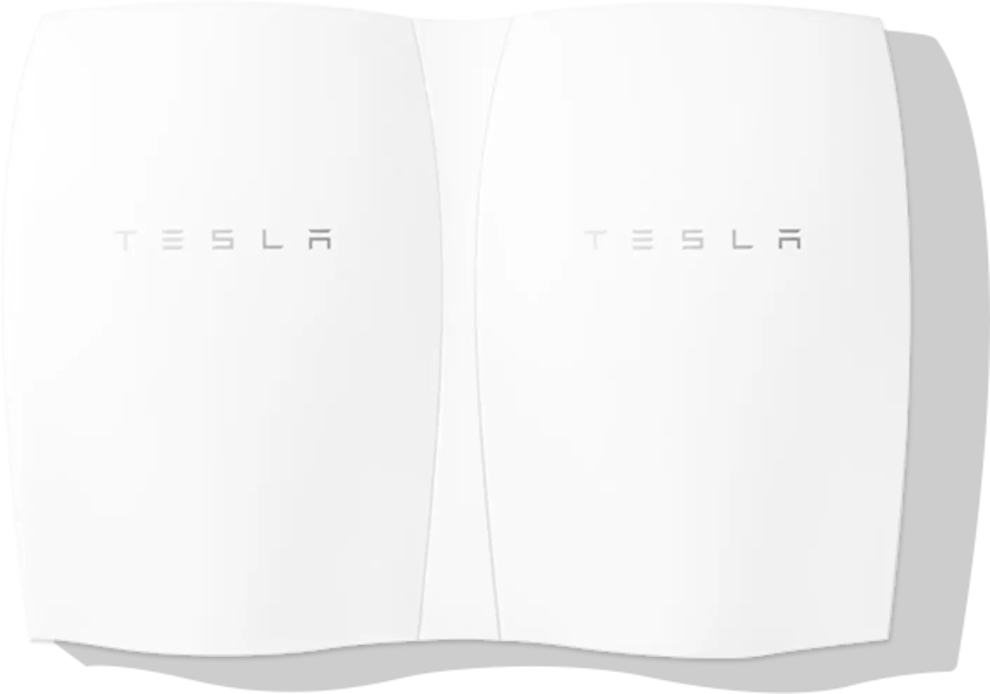 White Tesla Powerwall Energy Storage