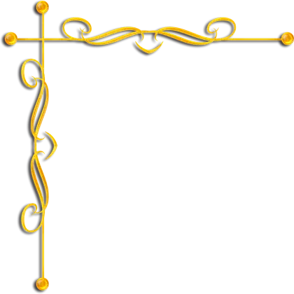 Elegant Golden Ornate Frame