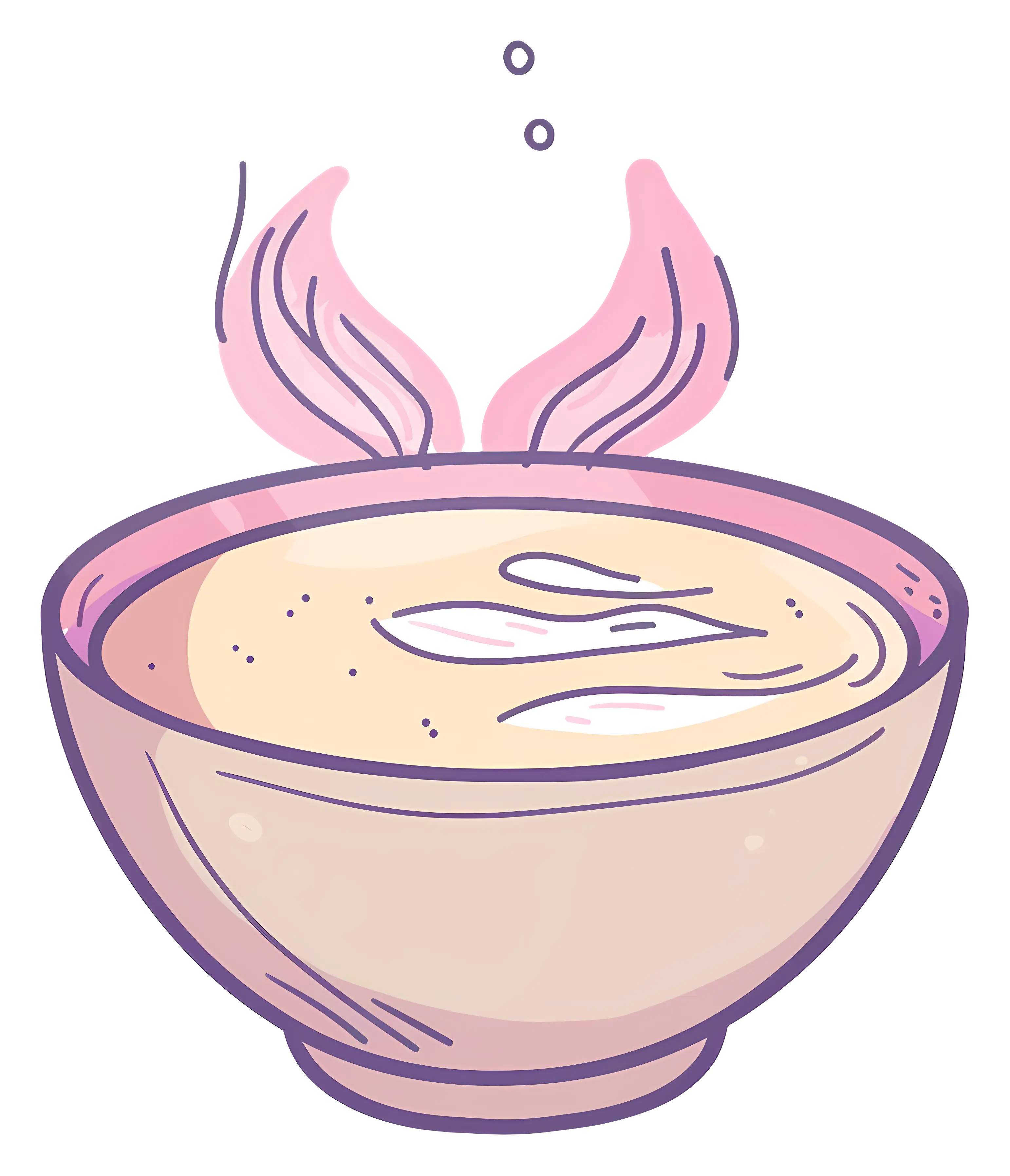 Steaming Soup in a Bowl