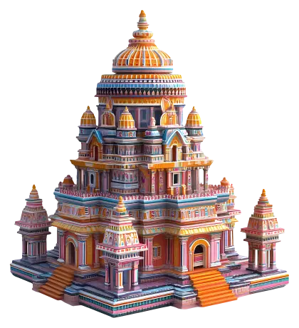 Colorful Heritage Temple