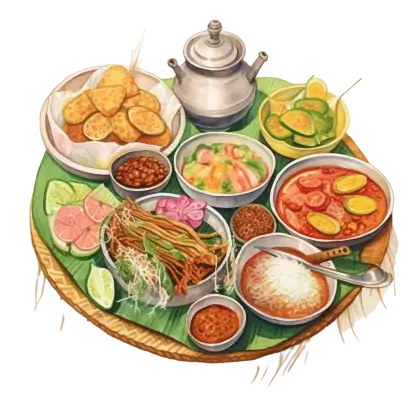 Traditional Food Platter