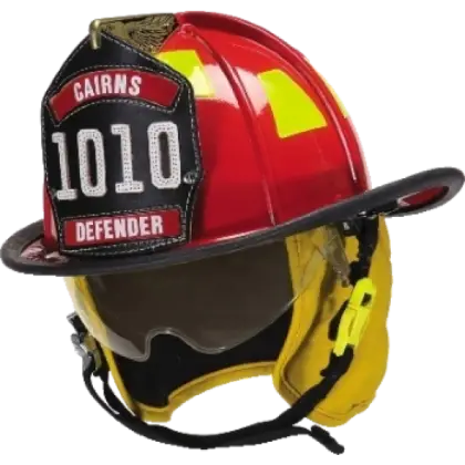 Red Firefighter Helmet