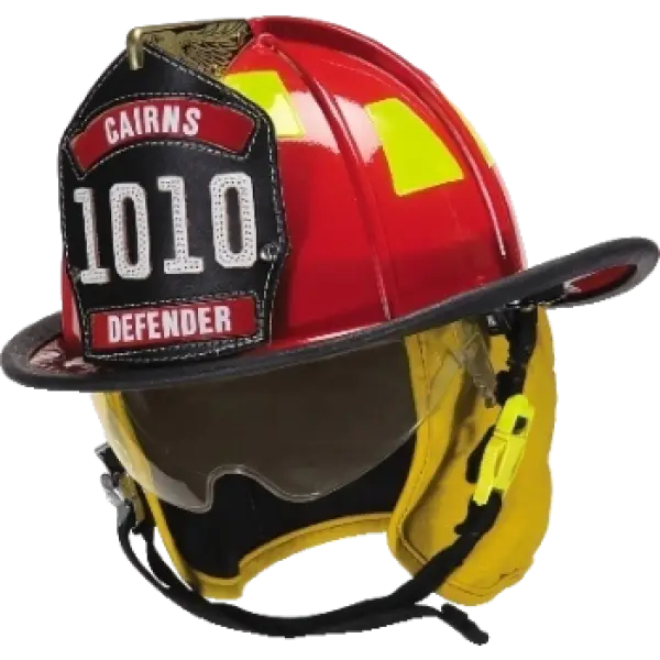 Red Firefighter Helmet