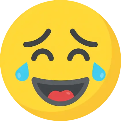 Laughing Emoji with Tears of Joy