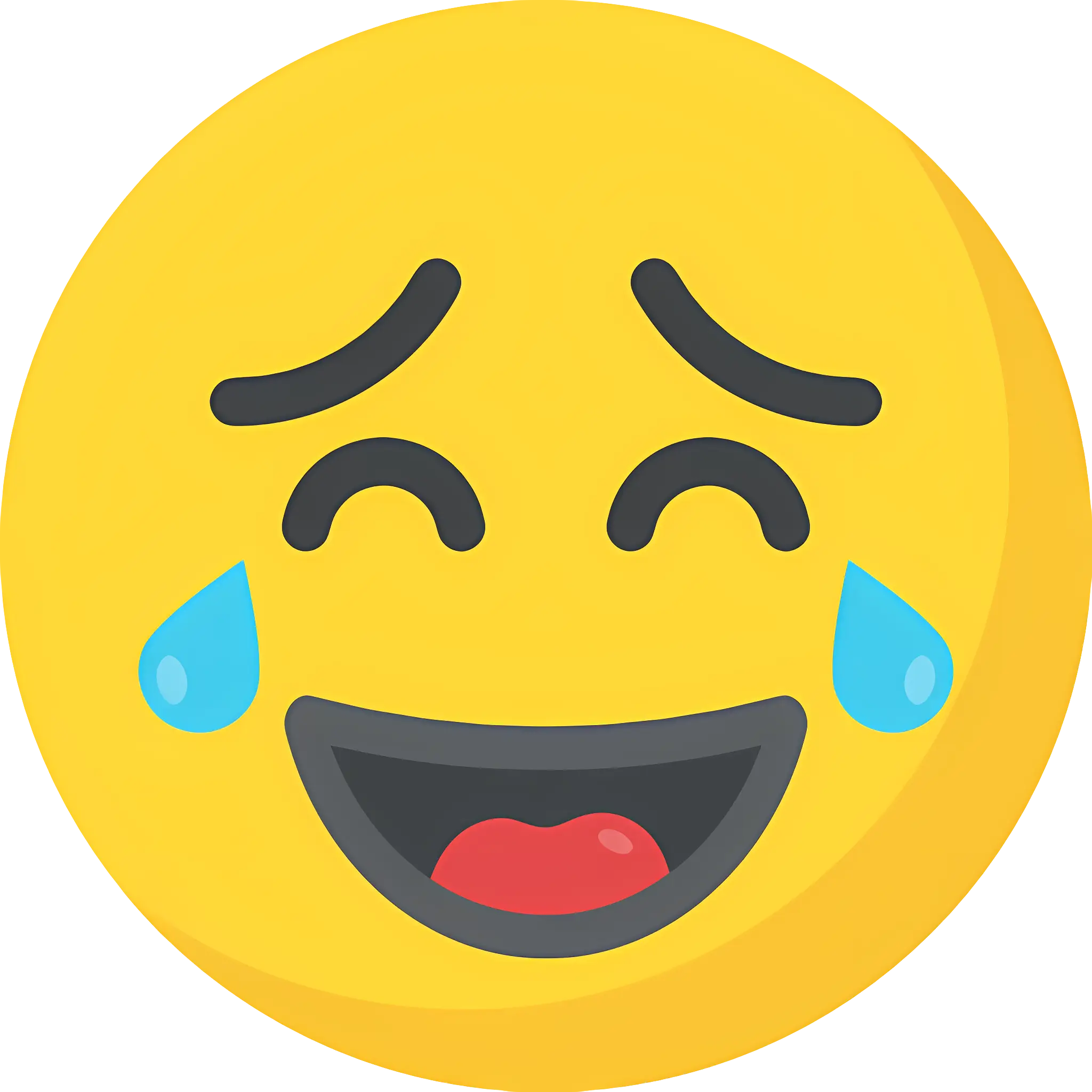Laughing Emoji with Tears of Joy