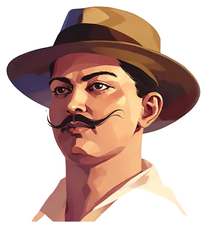 Man with Hat and Mustache