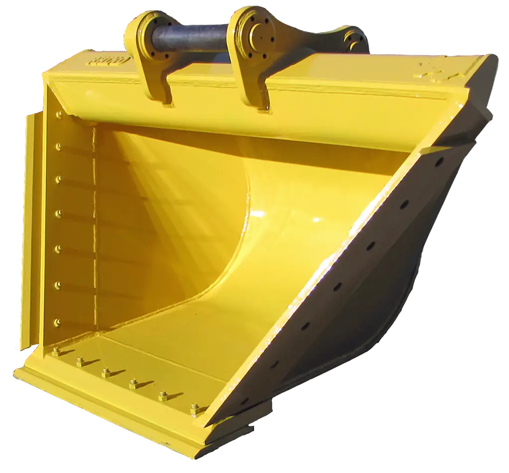 Yellow Excavator Bucket for Construction