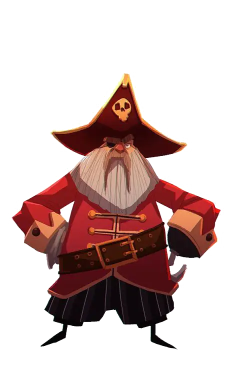 Cartoon Pirate Character