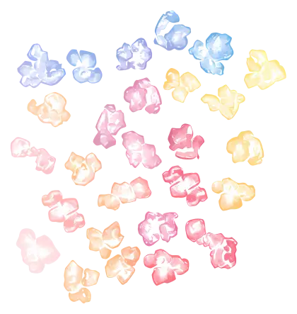 Colorful Watercolor Flowers
