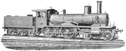 Vintage Steam Locomotive