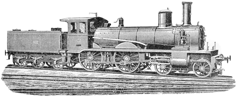 Vintage Steam Locomotive