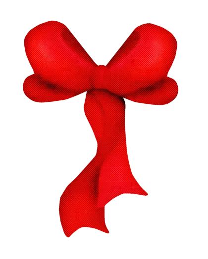 Red Bow Holiday Decoration
