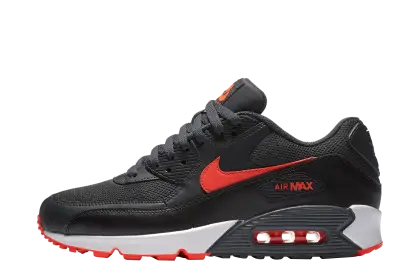 Nike Air Max Shoe in Black and Red