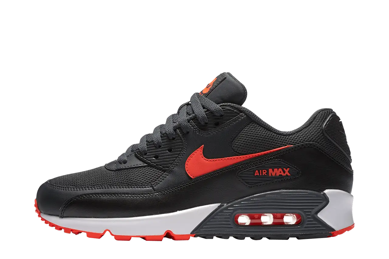 Nike Air Max Shoe in Black and Red