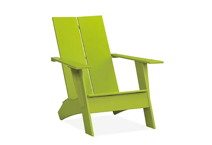 Modern Green Adirondack Chair