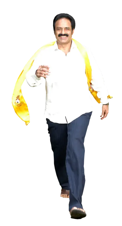 Man Walking with Yellow Scarf
