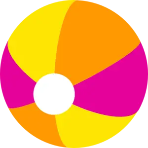 Colorful Inflatable Beach Ball