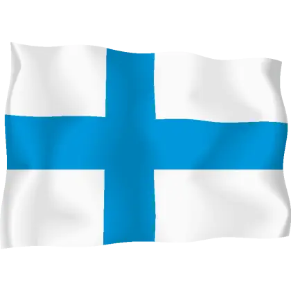 Blue Cross National Flag Illustration