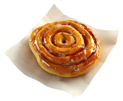 Glazed Cinnamon Roll