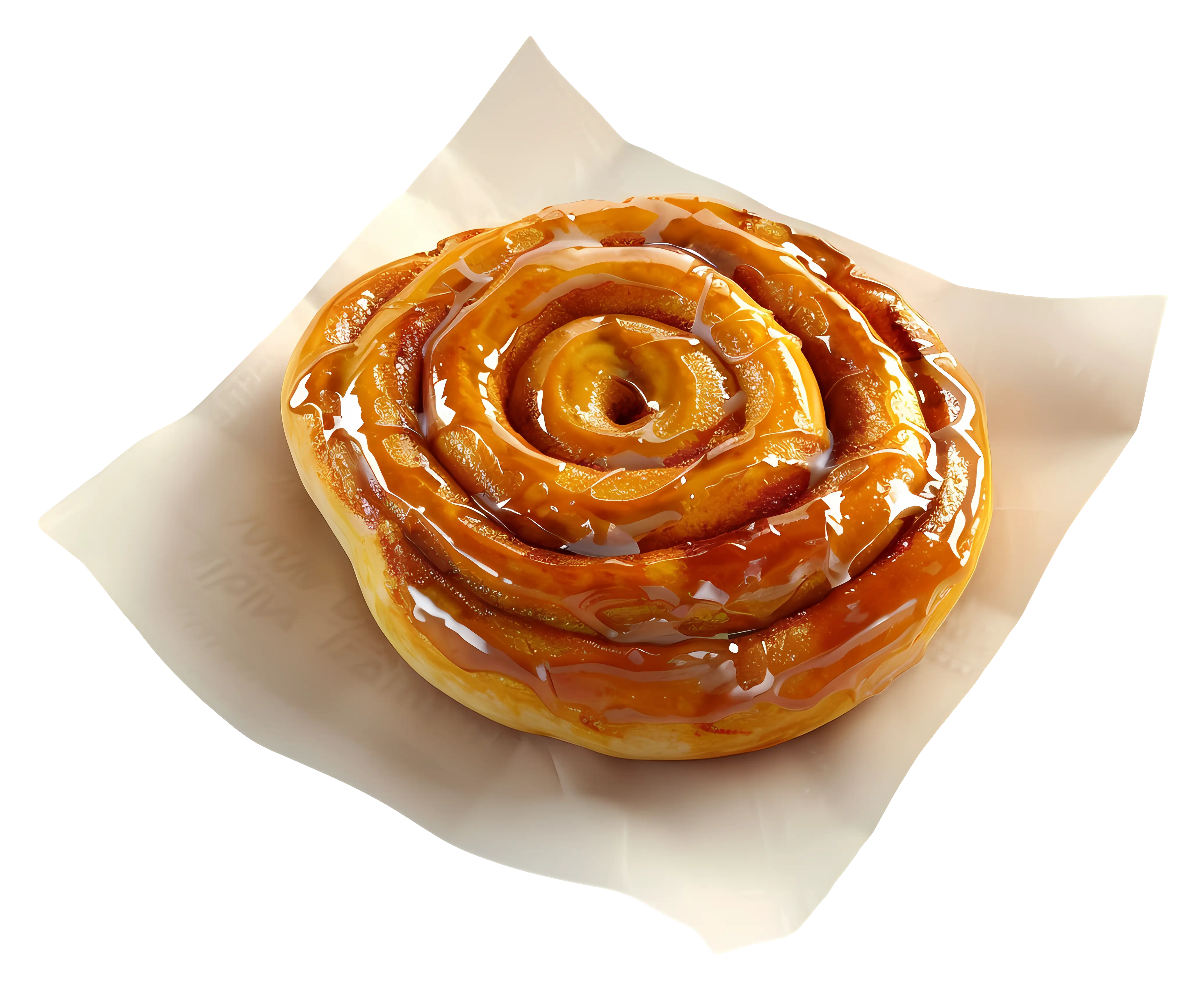 Glazed Cinnamon Roll