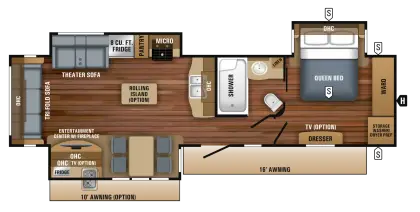 Floor Plan Layout for Home Construction