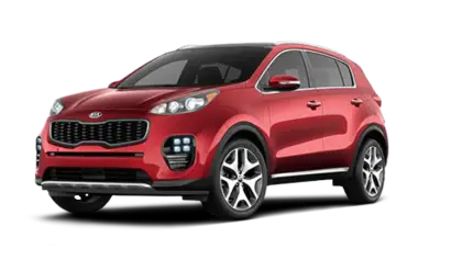 Red Compact SUV with Sleek Design