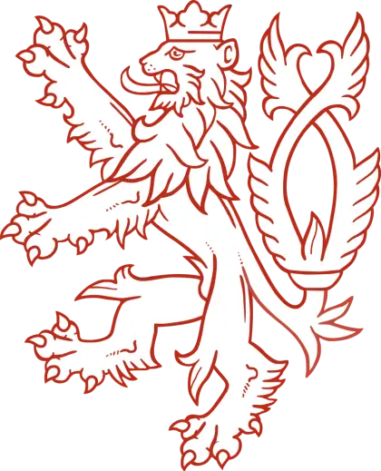 Heraldic Lion Emblem