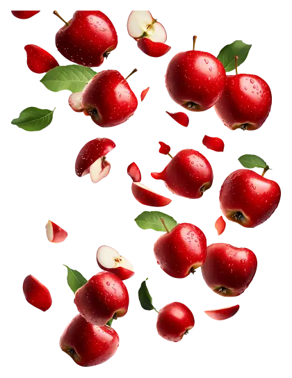 Fresh Red Apples