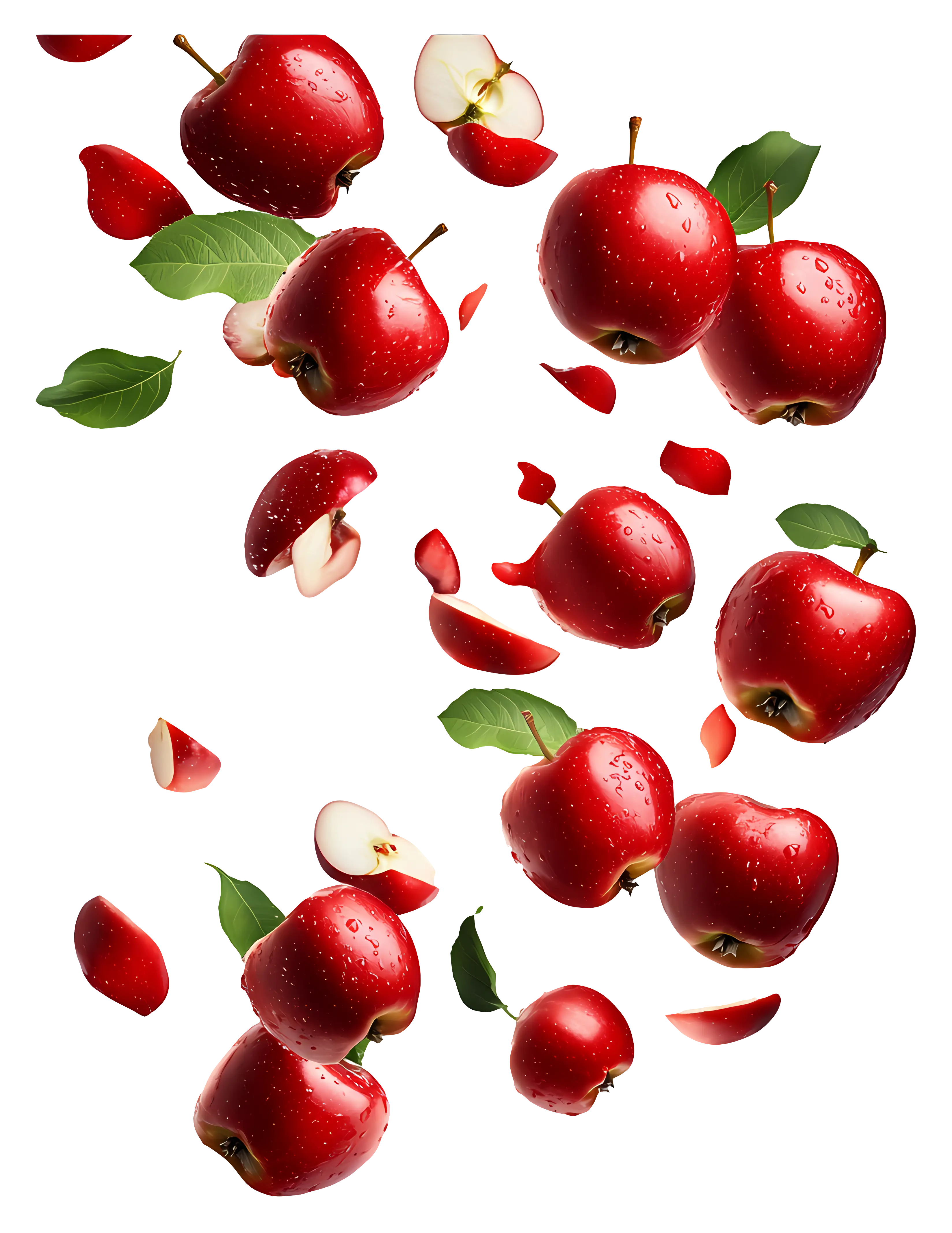 Fresh Red Apples