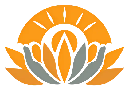 Sun and Hands Symbol